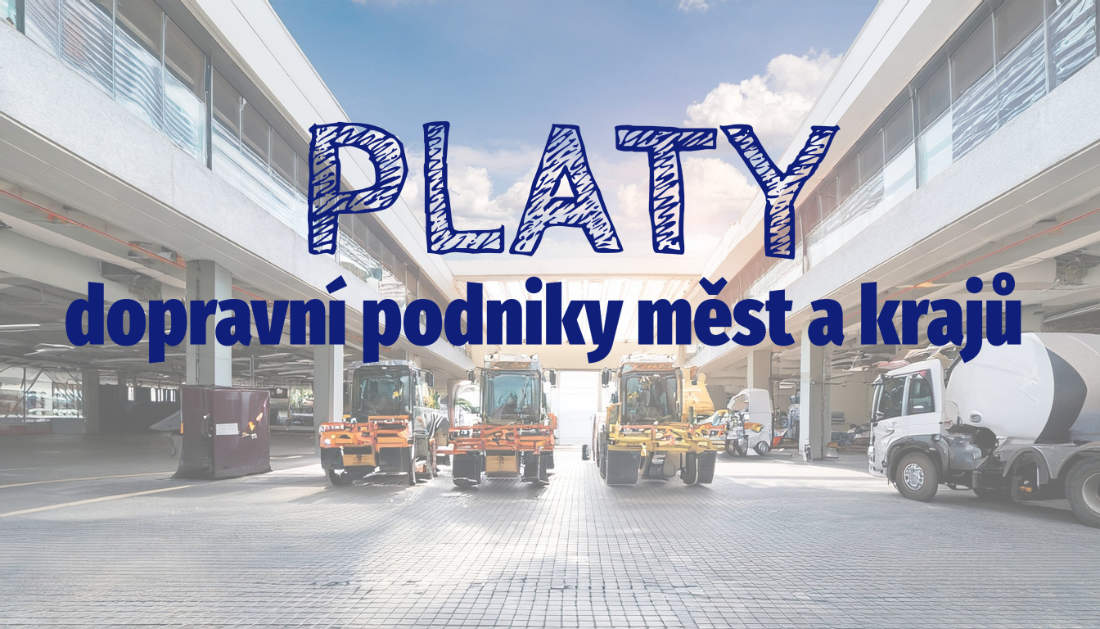 Platy: Dopravní podniky měst a krajů